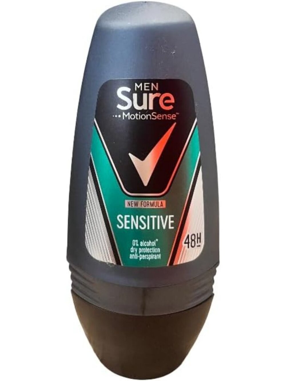 Sensitive Skin Anti-Perspirant Roll-On for Men - 50ml, Pack of 6, Long-Lasting